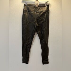 Nordstrom Black Faux Leather Pants